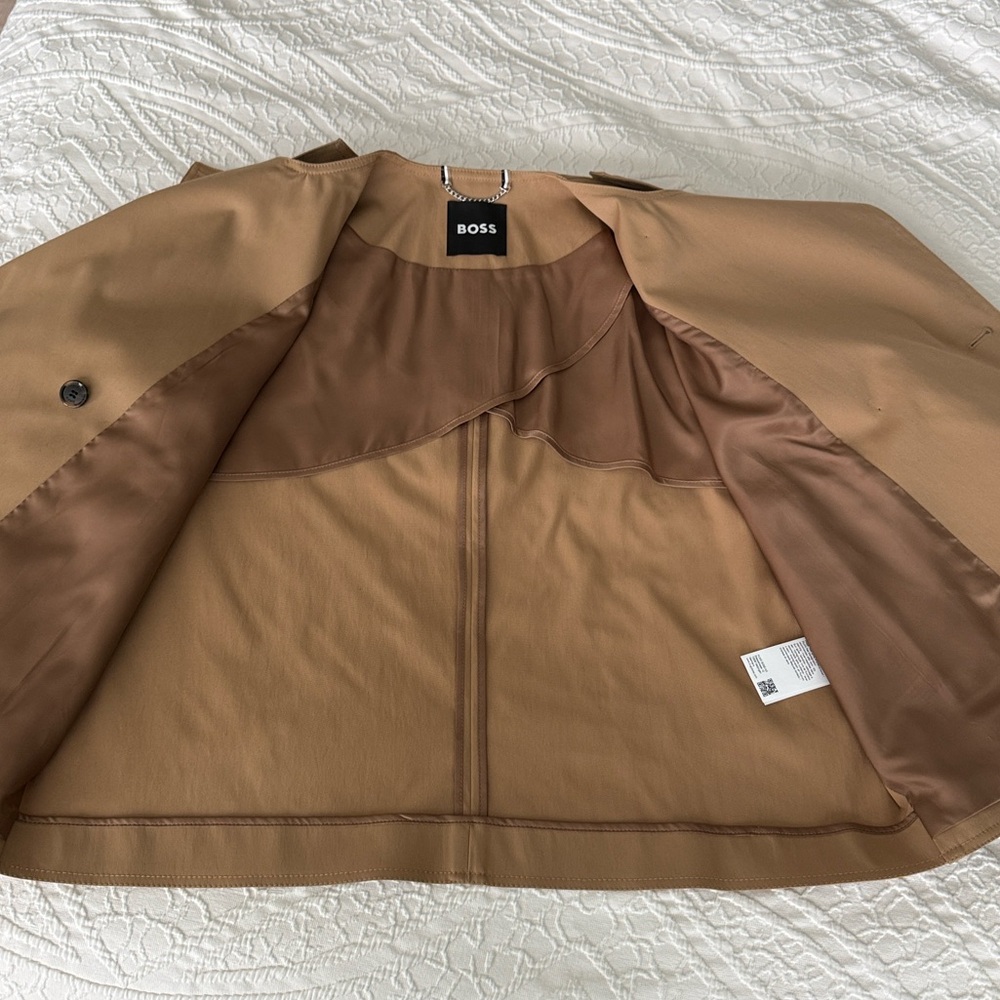 Boss Women’s Cropped Trench EU36/ US4 - Picture 7 of 13